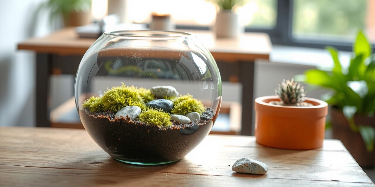 Terrarium als Symbol für das persönliche Ökosystem